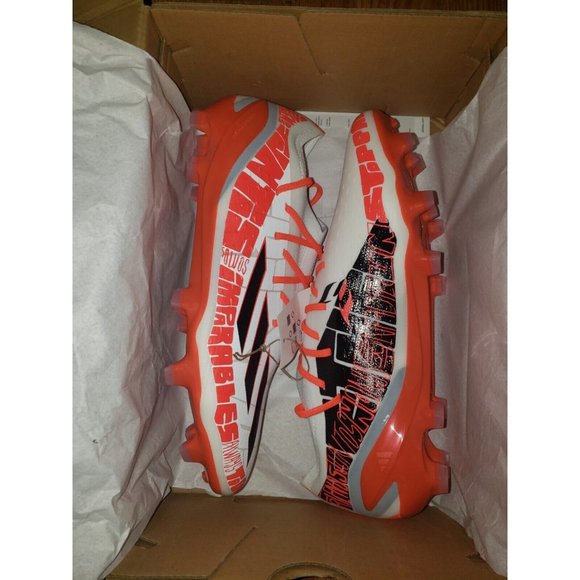 Adidas X Speedportal Messi.1 FG Soccer Shoes Men\'s 9.5 Orange White GW8387 New main image 8